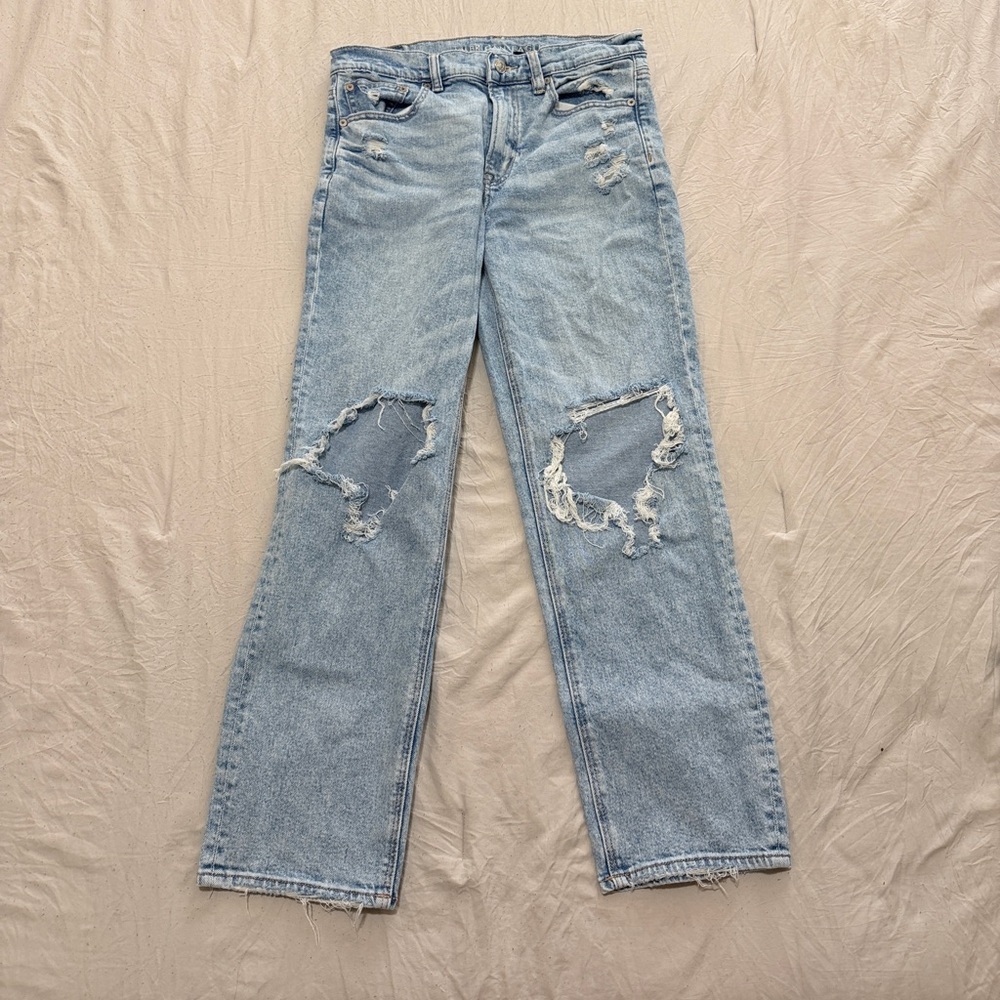 American Eagle Light Blue Stretch Denim Jeans